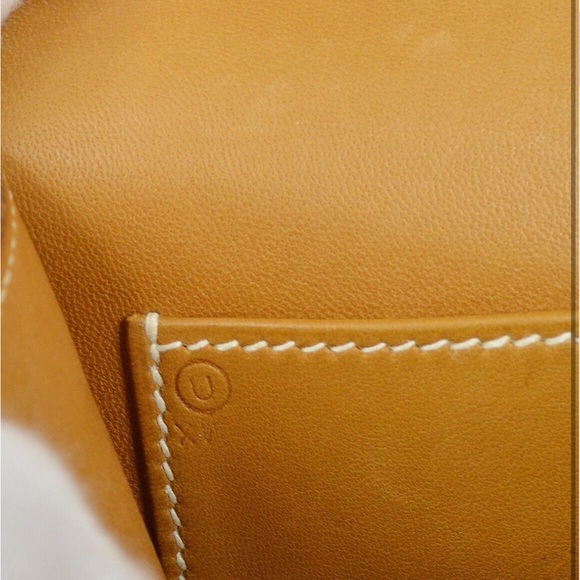 SOLD!HERMES CONSTANCE 18 Mini Bag Gold Courchevel With Gold Hardware! SOLD - Picture 11 of 16